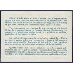 Pössneck - Coupon-réponse international - 35 reichspfennig - 10/12/1928 - Etat : SUP+