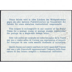 Hamburg - Coupon-réponse international - 35 reichspfennig - 24/01/1931 - Etat : SPL
