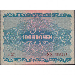 Autriche - Pick 77 - 100 kronen - 02/01/1922 - Etat : pr.NEUF