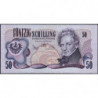 Autriche - Pick 144 - 50 schilling - Série H T - 02/01/1970 (1983) - Etat : TTB