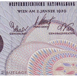 Autriche - Pick 144 - 50 schilling - Série H Y - 02/01/1970 (1983) - Etat : NEUF