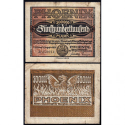 Allemagne - Notgeld - Düsseldorf - Phoenix - 500'000 mark - 01/08/1923 - Etat : TB