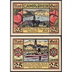 Allemagne - Notgeld - Camp-Bornhofen (Kamp-Bornhofen) - 25 pfennig - 07/1921 - Etat : SPL