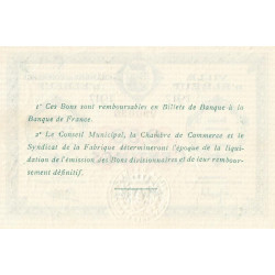 Elbeuf - Pirot 55-9 - 50 centimes - 1917 - Petit numéro - Etat : SPL+ à NEUF