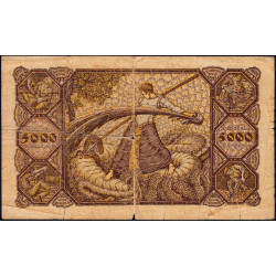 Banque de Baden - Pick S 909 - 5'000 mark - Sans série - 01/12/1922 - Etat : TB-