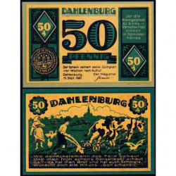 Allemagne - Notgeld - Dahlenburg - 50 pfennig - 15/09/1921 - Etat : NEUF