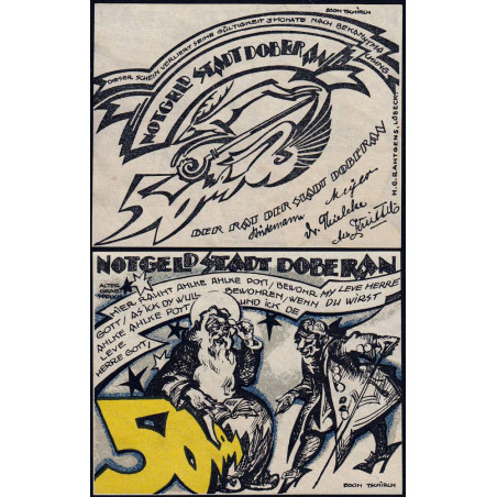Allemagne - Notgeld - Doberan (Bad Doberan) - 50 pfennig - 1921 - Etat : NEUF