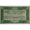 Rodez et Millau - Pirot 108-5 variété - 1 franc - Sans série - 12/03/1915 - Etat : SUP+