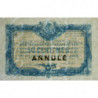 Rodez et Millau - Pirot 108-12 - 50 centimes - Série 1 - 19/07/1917 - Annulé - Etat : SPL