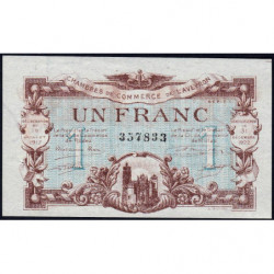 Rodez et Millau - Pirot 108-14 variété - Série 1 - 1 franc - 19/07/1917 - Etat : SUP+
