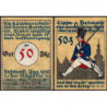 Allemagne - Notgeld - Detmold - 50 pfennig - Réf. 2c - 08/1920 - Etat : SPL