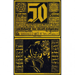 Allemagne - Notgeld - Erfurt - 50 pfennig - 07/04/1921 - Lettres Th - Etat : SPL+
