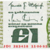 Irlande - Pick 70c - 1 pound - Série JDI - 11/06/1985 - Etat : pr.NEUF