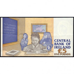 Irlande - Pick 75b - 5 pounds - 05/12/1996 - Etat : SUP