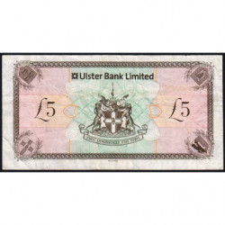 Irlande du Nord - Ulster Bank - Pick 340a - 5 pounds - Série D - 01/07/2007 - Etat : TB-