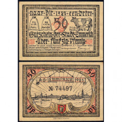Allemagne - Notgeld - Emmerich - 50 pfennig - 01/12/1920 - Etat : SPL+