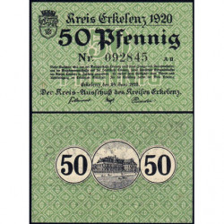 Allemagne - Notgeld - Erkelenz - 50 pfennig - 24/06/1920 - Etat : NEUF