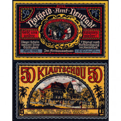 Allemagne - Notgeld - Neustadt - Colonies allemandes - 50 pfennig - Série 2 - 04/1922 - Etat : NEUF