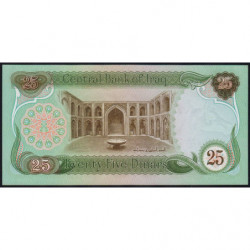Irak - Pick 66b - 25 dinars - Série 34 - 1980 - Etat : NEUF