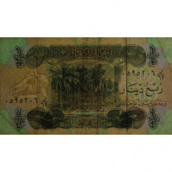 Irak - Pick 67a - 1/4 dinar - Série 52 - 1979 - Etat : TTB