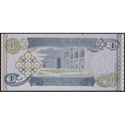 Irak - Pick 79 - 1 dinar - Série 131 - 1992 - Etat : NEUF
