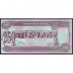 Irak - Pick 85f - 250 dinars - Série 4569 - 1995 - Faux billet - Etat : NEUF