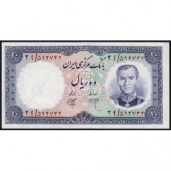Iran - Pick 71 - 10 rials - Série 29 - 1961 - Etat : SPL