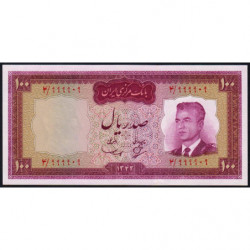Iran - Pick 77 - 100 rials - Série 4 - 1963 - Etat : pr.NEUF