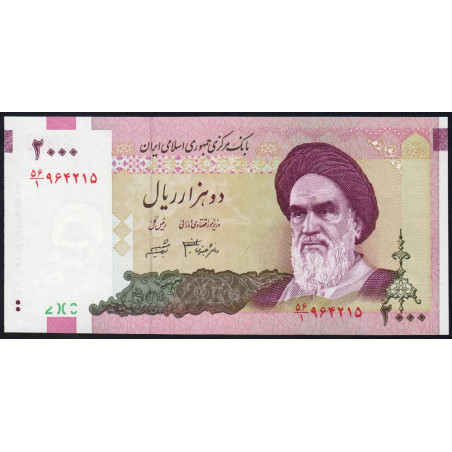 Iran - Pick 144a - 2'000 rials - Série 56/1 - 2005 - Etat : NEUF