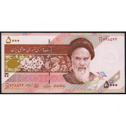 Iran - Pick 150 - 5'000 rials - Série 39/19 - 2009 - Etat : NEUF