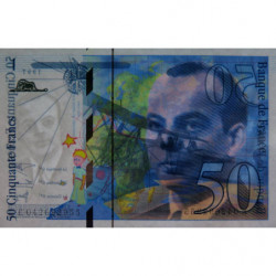 F 73-04 - 1997 - 50 francs - Saint-Exupéry - Série E - Etat : NEUF