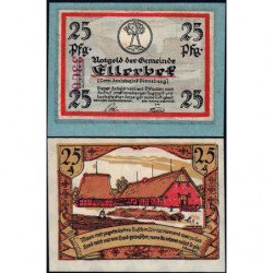 Allemagne - Notgeld - Ellerbek - 25 pfennig - 1921 - Etat : NEUF