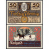 Allemagne - Notgeld - Oberhof - 50 pfennig - 01/10/1921 - Lettres ER - Etat : NEUF