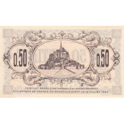 Granville - Pirot 60-1 - 50 centimes - 19/07/1915 - Etat : NEUF