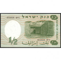 Israël - Pick 29a - 1/2 lira - 1958 (1959) - Etat : NEUF