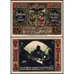 Allemagne - Notgeld - Fürstenwalde - 25 pfennig - Type 2 - 1921 - Etat : NEUF