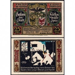 Allemagne - Notgeld - Fürstenwalde - 25 pfennig - Type 3 - 1921 - Etat : NEUF