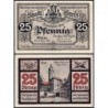 Allemagne - Notgeld - Greiz - 25 pfennig - 05/09/1921 - Etat : NEUF