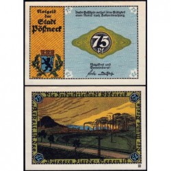 Allemagne - Notgeld - Pössneck - 75 pfennig - 1921 - Etat : pr.NEUF