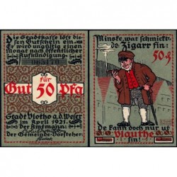 Allemagne - Notgeld - Vlotho - 50 pfennig - 04/1921 - Etat : NEUF