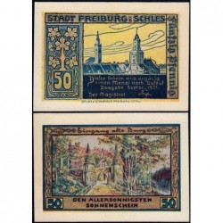 Pologne - Notgeld - Freiburg (Swiebodzice) - 50 pfennig - 09/1921 - Etat : NEUF