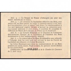 Rouen - Pirot 110-21 - 1 franc - 1916 - Etat : SPL