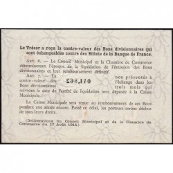 Rouen - Pirot 110-62 - 1 franc - 3ème série - 1920 - Etat : SPL