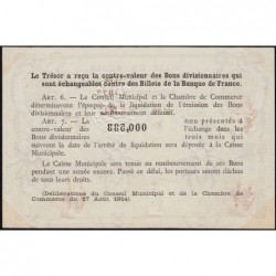Rouen - Pirot 110-65 - 1 franc - 1922 - Etat : SUP+