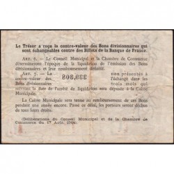 Rouen - Pirot 110-65 - 1 franc - 1922 - Etat : TB
