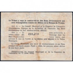 Rouen - Pirot 110-68 variété - 1 franc - 2ème série - 1922 - Etat : TB+