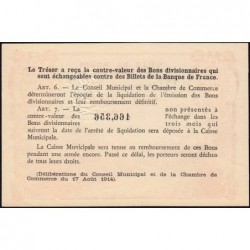 Rouen - Pirot 110-69 - 2 francs - 2ème série - 1922 - Etat : SUP+