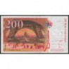 F 75-03a - 1996 - 200 francs - Eiffel - Série T - Etat : TB+