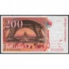 F 75-03b - 1996 - 200 francs - Eiffel - Série E - Etat : TTB+