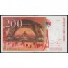 F 75-05 - 1999 - 200 francs - Eiffel - Série K - Etat : TTB+
